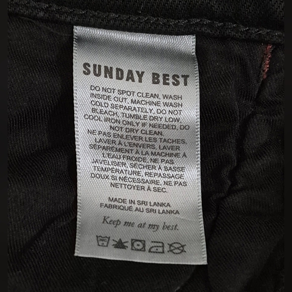 Aritzia Sunday Best Black Skinny Switch Jeans High-Waisted - Picture 6 of 9